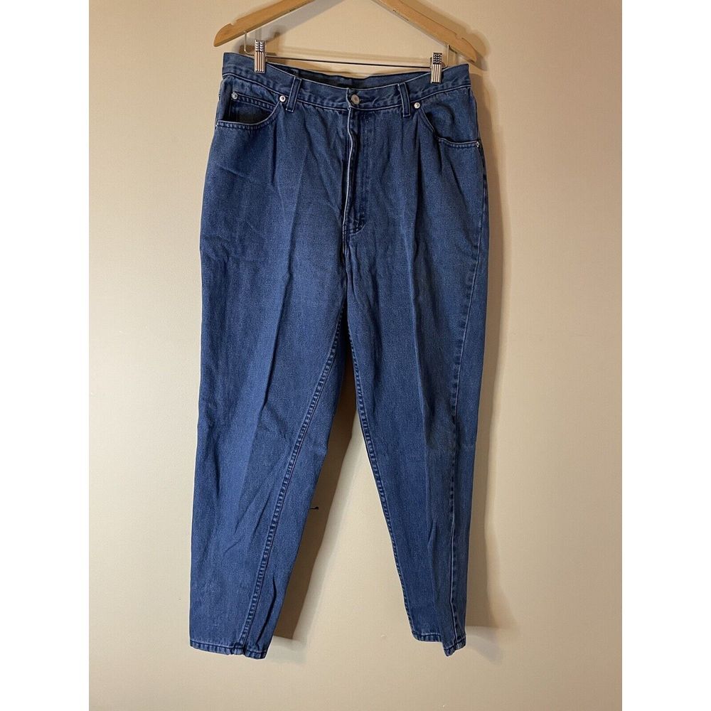 Vintage Women Straight Leg Jeans - Blue